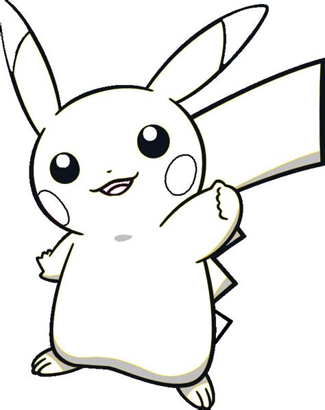 Pikachu Coloring By Evetin1999 On Deviantart