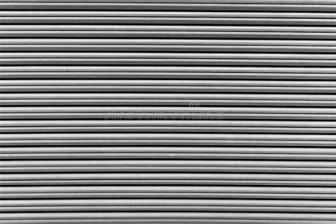 Gray Siding Texture In Horizontal Lines Building Material Closeup