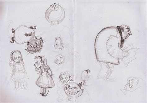 Jolein Kirpestein Illustration Alice In Wonderland Doodles