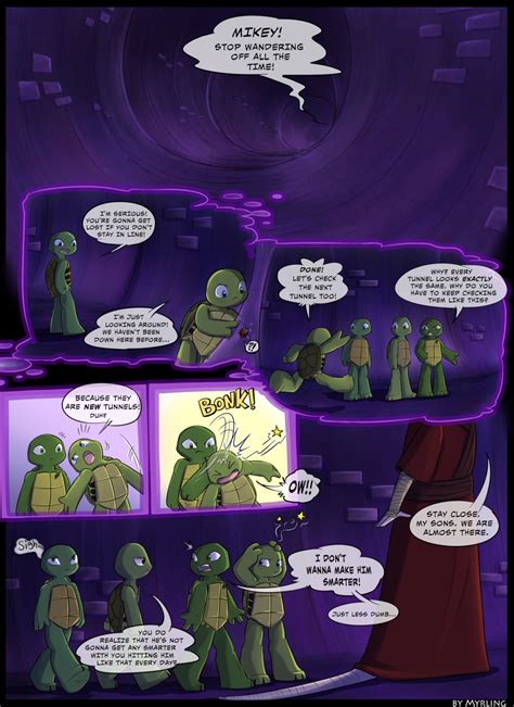 Tmnt Never Give Up Hope Page 1 Tmnt Turtle Tots Teenage Mutant