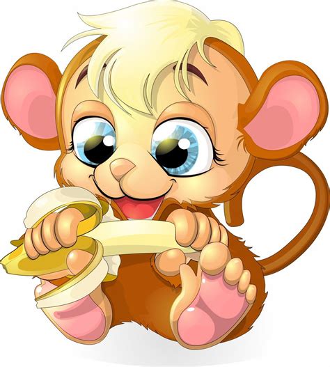Cute Monkey Free Animal Cartoon Download Lots Of Free Images On