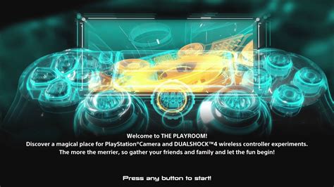 The Playroom Title Screen Ps4 Youtube