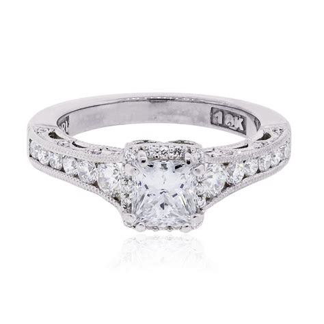 Tacori 18k White Gold 0 50ctw Diamond Deco Style Ring