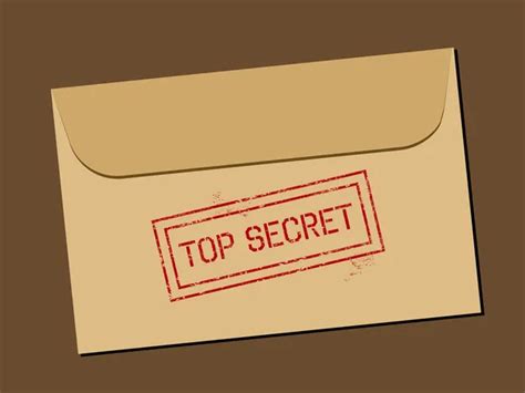 139 Top Secret Envelope Vectors Royalty Free Vector Top Secret