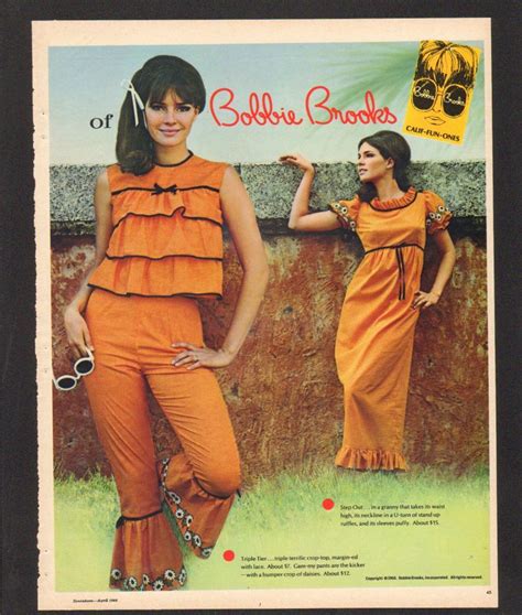 1966 Print Ad Bobbie Brooks 60s And 70s Fashion Vintage Fashion