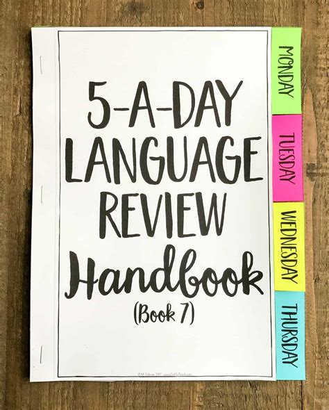 7th Grade Daily Language Spiral Review • Teacher Thrive
