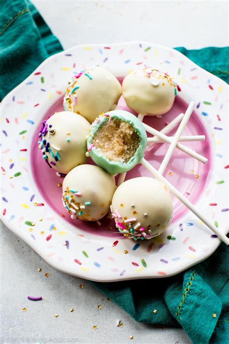 A collection of cake pop and brownie pop recipes. Cake Pop Recipe Using Cake Pop Mold - How to Make Blueberry Muffin Cake Pops (with Pictures ...