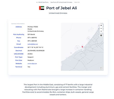 A Comprehensive Guide To Shipping To Jebel Ali UAE Everything You