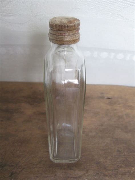 Vintage Hazel Atlas Glass Bottle With Cap Hazel Atlas Tonic