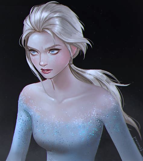 Elsa Fanart Anime