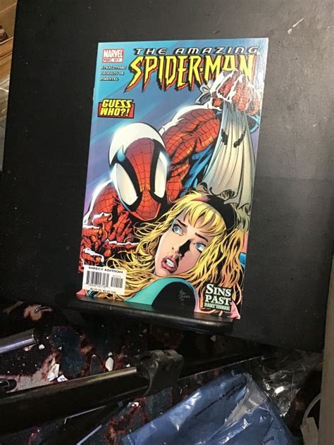 The Amazing Spider Man 511 Sins Of Past Sarah Stacie Unmasked Nm