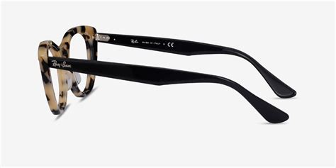 ray ban nina cat eye tortoise black frame glasses for women eyebuydirect