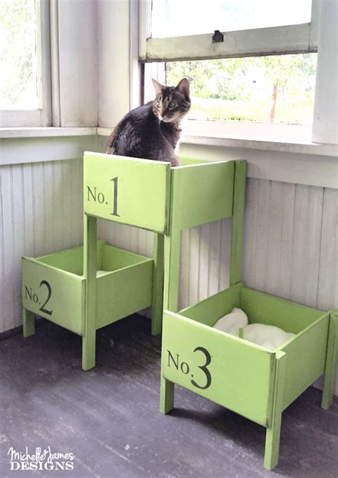 How To Make A Pretty Diy Cat Bed From Old Drawers In 2020 Diy Cat Bed