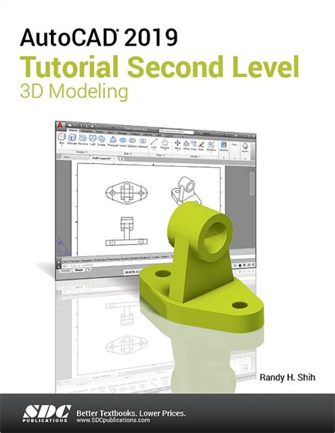 Autocad 2019 Tutorial Second Level 3d Modeling Book Isbn 978 1 63057