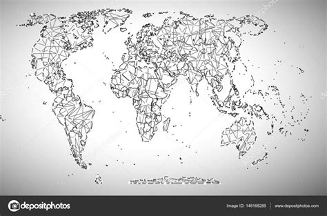 Political Map Of The World Stock Vector Image By ©mertsalovvw 148168289