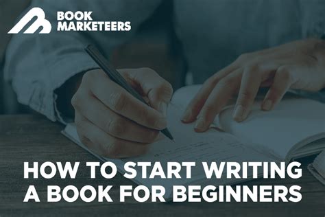 How To Start Writing A Book For Beginners