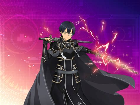 Kirito The Integrity Knight With The Black Sword Sword Art Online
