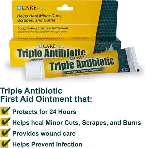 Buy Careall® 1oz Triple Antibiotic Ointment First Aid Ointment For