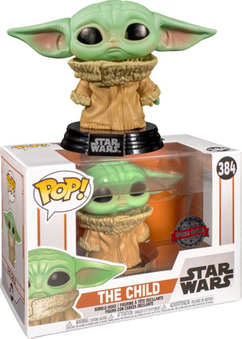 Star Wars The Mandalorian The Child Baby Yoda Concerned Funko Pop