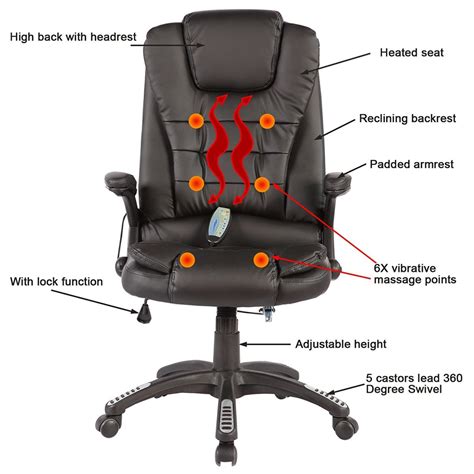 Mecor Office Heated Chair 1170x1170 
