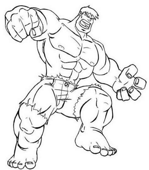 Gambar Hulk Hitam Putih Andrea Wright
