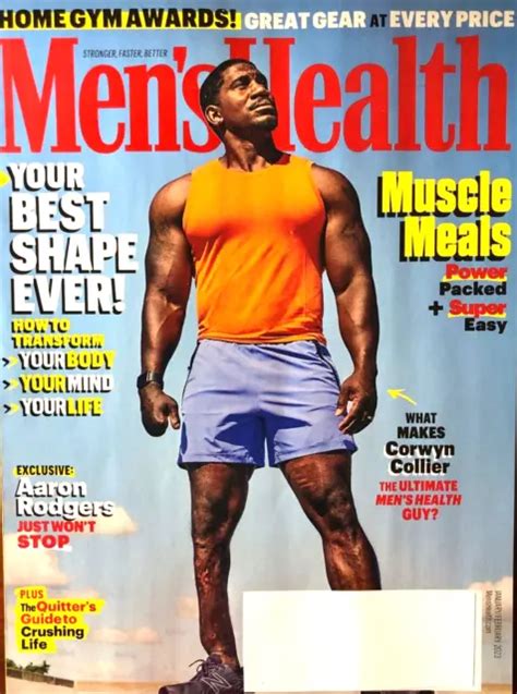 Mens Health Magazine Janfeb 2023 Home Gym Awards Muscle Meals Brand
