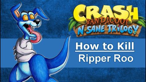 Crash Bandicoot N Sane Trilogy Cortex Strikes Back Ripper Roo Boss