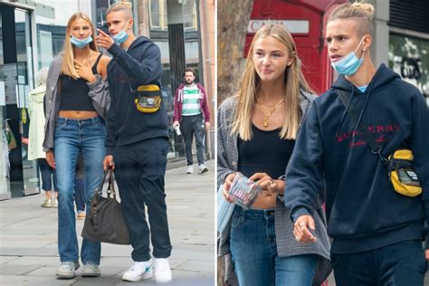 Romeo Beckham Looks Loved Up With Girlfriend Mia Regan After Intimate 18th Birthday Celebrations
