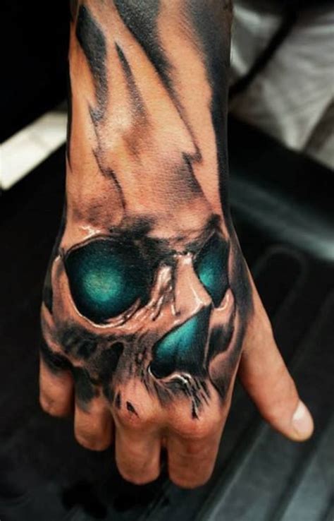 Hand Skull Tattoo Tattoo Ideasand Skulls Skull Tattoos Hand