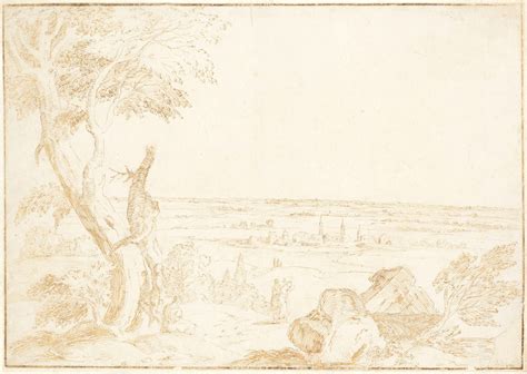 Circle Of Marco Ricci An Italianate Landscape With A Tree In The
