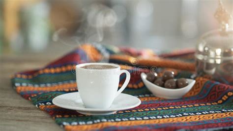 Traditional Turkish Coffee In The Kitchen Stock Image Image Of Coffee