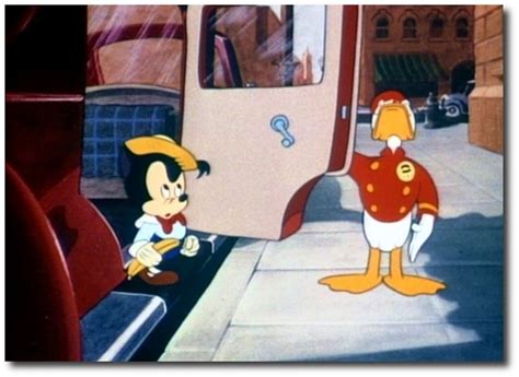 Still From The Donald Duck Cartoon Bellboy Donald 1942 Featuring