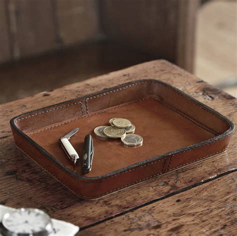 Leather Stash Tray By Life Of Riley | notonthehighstreet.com