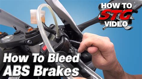 Bleeding Brakes On Bmw Motorcycle With Abs