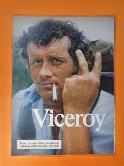 Viceroy Cigarettes Vintage Magazine Ad Etsy