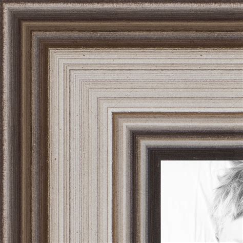 Arttoframes 9x9 Inch Distressed Black Picture Frame This Black Wood