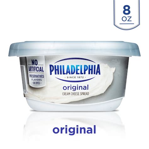Philadelphia Original Cream Cheese Spread 8 Oz Tub