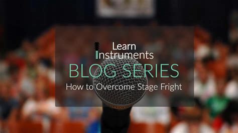 Stage fright and performance anxiety are perfectly normal phenomenons that occur in most people (to some varying degree). Stage Fright | Tips On How To Overcome It - Learn Instruments
