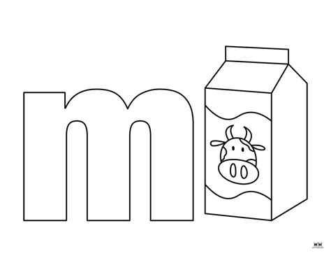 Letter M Coloring Pages 15 Free Pages Printabulk