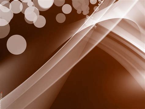 Brown Bokeh Waves Free Ppt Backgrounds For Your Powerpoint Templates