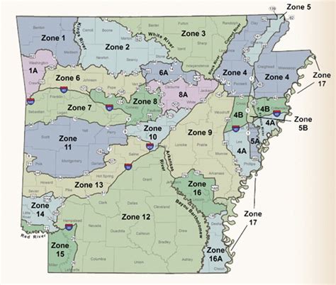 Arkansas Deer Zone Map Real Map Of Earth