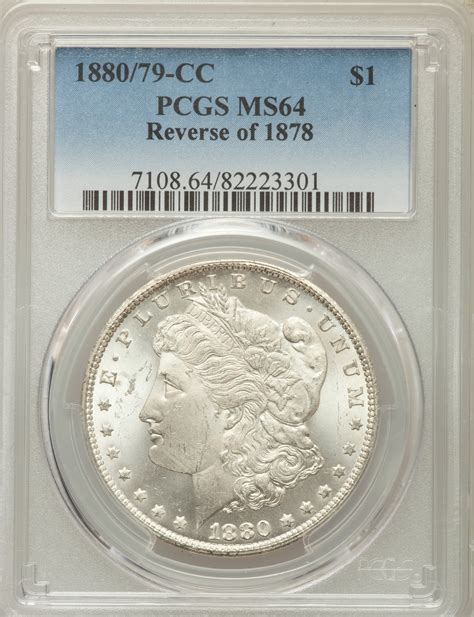 188079 Cc Us Morgan Silver Dollar 1 Reverse Of 1878 Pcgs Ms64 Ebay