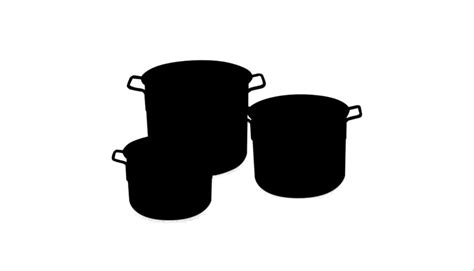 Cooking Pot Silhouette Transparent Png All