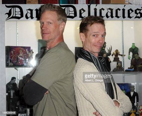 Actor Brian Steele And Actor Doug Jones Participate In The Signing Of