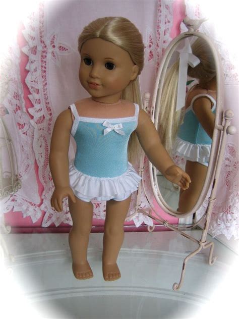 ruffled swimsuit made to fit 18 inch american girl doll etsy doll clothes american girl
