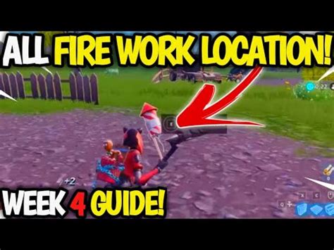 One of the places you are looking for is located south of lazy lagoon. LAUNCH FIREWORKS - ALL Fireworks LOCATION! (FULL GUIDE) Fortnite Week 4 SEASON 7 - YouTube