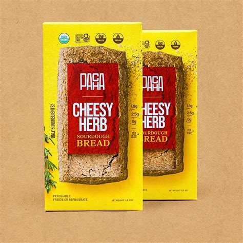 Cheesy Herb Sourdough Bread 2 Pack