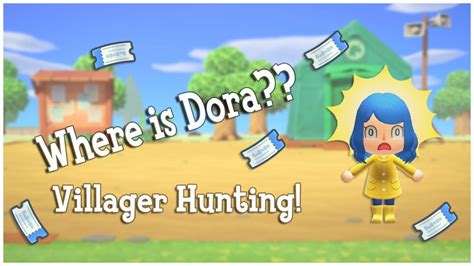 🔴acnh Live Where Is Dora Villager Hunt Animal Crossing Lexi