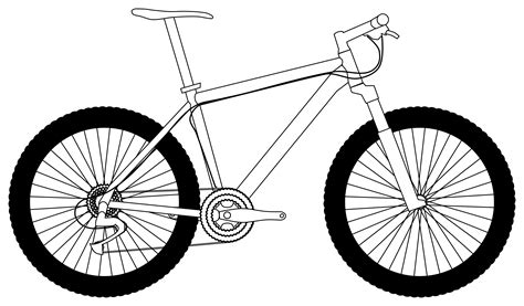 Clipart Bike Outline Picture 405183 Clipart Bike Outline