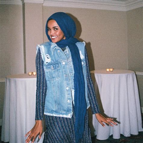 Halima Halima On Instagram “issa Mood” Issa Denim Jacket Hijab